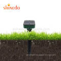 Shinedo Solar Mole Repellent Yard Stakes, Ultrasonic Outdoor Pest Control Rodent Repeller Spikes for Lawn and Garden